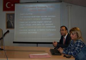 Servis Srclerine Trafik ve lk Yardm Semineri